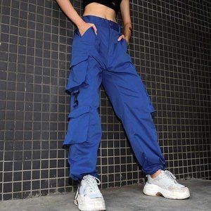 CLASP ROYAL BLUE CARGO PANTS